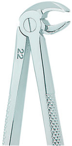 Zahnzange-engl.-Karo 22 -MEDIUM-