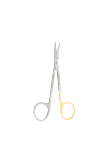Schere Iris gebogen 115 cm Microschliff