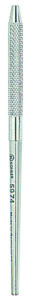 Mundspiegelgriff rund 6 mm m. Gewinde