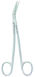 Schere Locklin Griff gebogen 16 cm