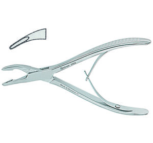 Hohlmeisselzange Luer 15 cm