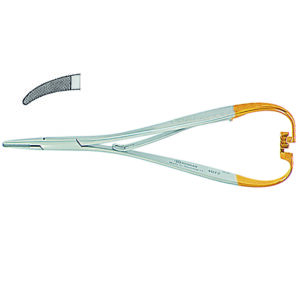 TC-Nadelhalter Mathieu fein 14cm geb.