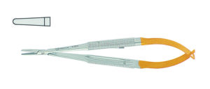 TC-Nadelhalter CASTROVIEJO gerade 18 cm