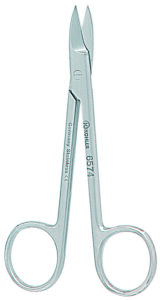 Kronenschere-schmale Spitze-11cm-ger.