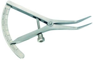 Messzirkel CASTROVIEJO 9cm-gerade-