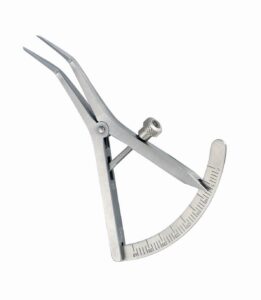 Messzirkel CASTROVIEJO 9cm-gewinkelt-