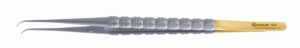 Pinzette micro TRINOVO gebogen 17,5 cm